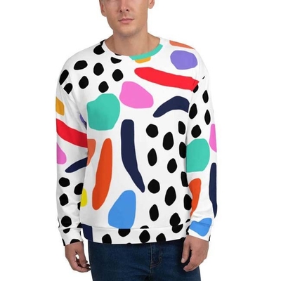 satın al Özel Sublimasyon Crewneck Sweatshirt Nefes Alıcı online manufacture