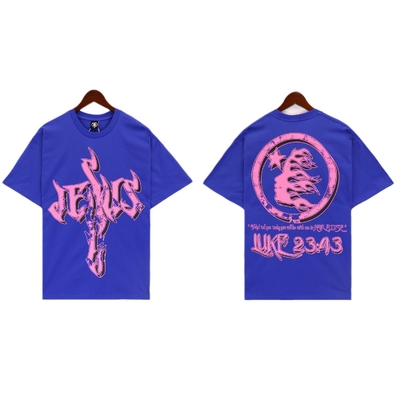 satın al Unisex 3D Dijital Sublimasyon Baskı Tişört Hip Hop Giysi Amerikalı Rapçi için online manufacture