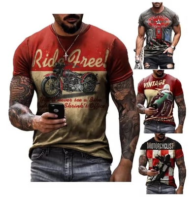 satın al Kalça Uzunluğu Tüm Üzerinde Sublimasyon Tişört Spor Polyester Büyük Boylu Grafik Tişörtler online manufacture
