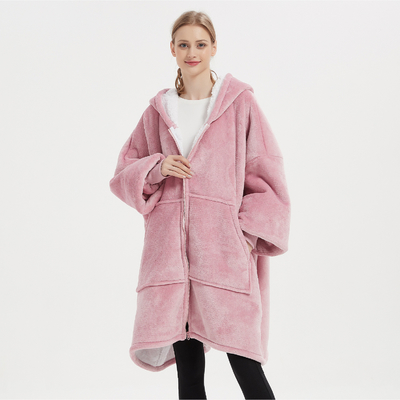 satın al Fermuar Kapalı Kadınlar Kapüşonlu Pijama Büyük Kapüşonlu Pijama Ultra Konforlu online manufacture
