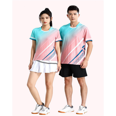 satın al Erkek ve Kadın Hızlı Kurutma Badminton Takımı Masa Tenisi Takımı Rastgele Top Takımı online manufacture
