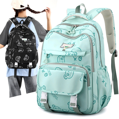 satın al Öğrenci Schoolbag Her Yerde Baskı Ortaokul Öğrenci Sırt Çantası Büyük Kapasite Dışarıda Eğlence Sırt Çantası online manufacture